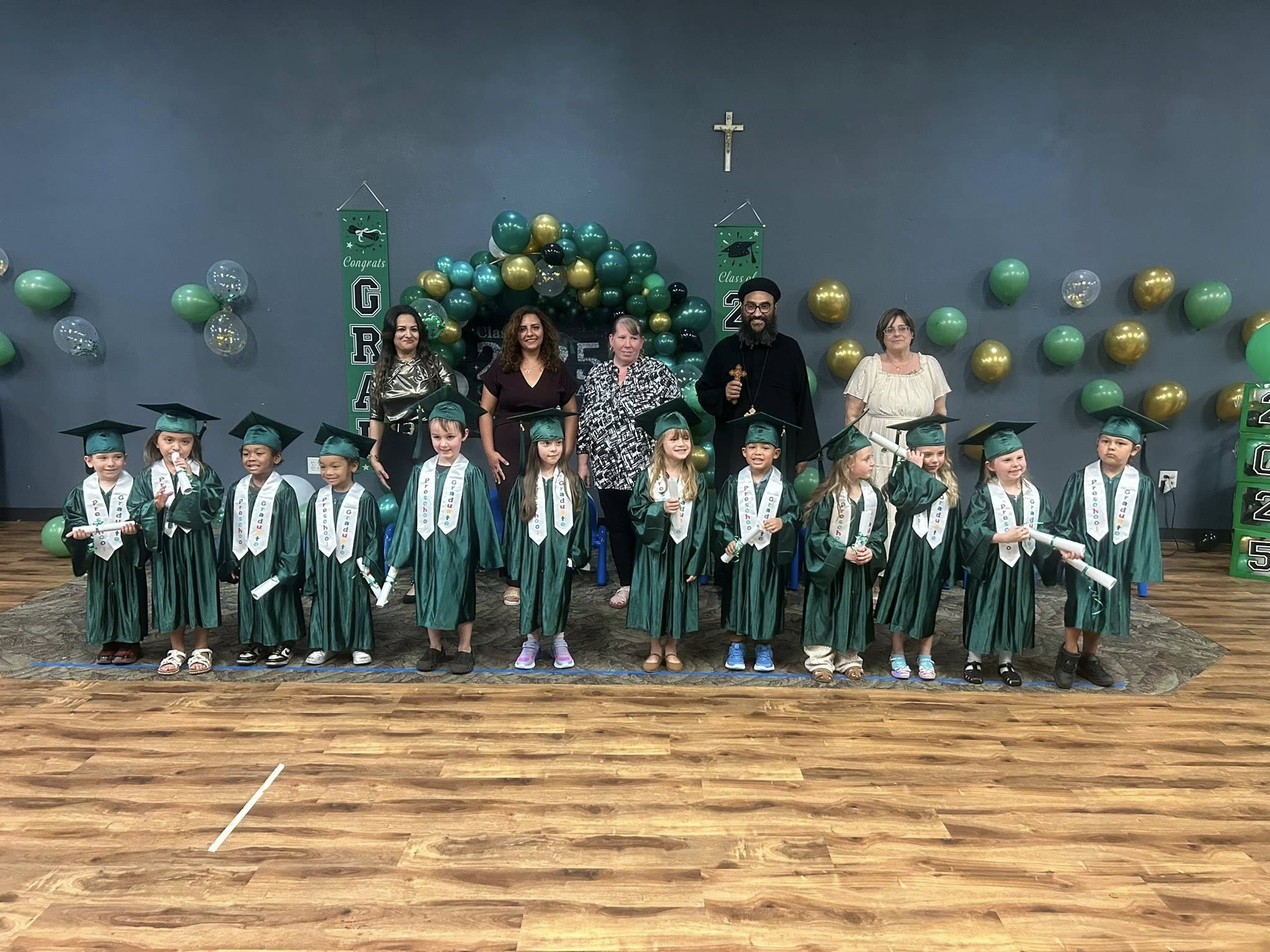 Children Graduating